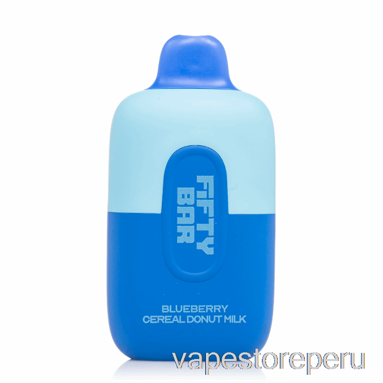 Vape Smoke Cincuenta Bar 6500 Leche Desechable De Donut De Cereal De Arándanos